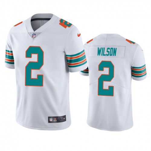 Men Miami Dolphins #2 Albert Wilson Nike White Limited NFL Jersey